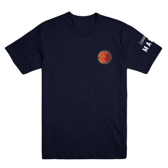 National Geographic Mars Daedalus T-shirt Size M - Picture 2 of 2
